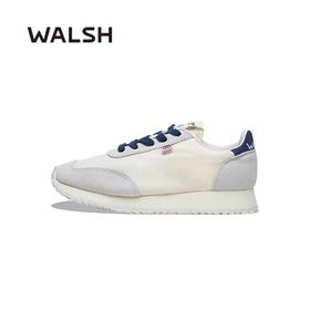 【romi】NormanWalsh经典爆款TDL系列复古慢跑男女运动休闲轻便小白鞋TDL19116蓝白