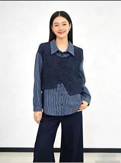 647007假两件衬衫 商品图2