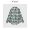 04-1潘依绣丁丁宠粉英伦风复古撞色格子衬衫Q16441 商品缩略图1