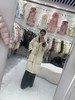 【YW】无忧购格纹50%白鸭绒立领中长款单排扣休闲加厚羽绒服女889# 商品缩略图5