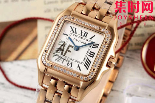 与豹同行 一跃入心 AF卡地亚猎豹系列 中号表盘尺寸：27×37mm 女士腕表 商品图1