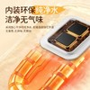 【持久暖床1个顶3个用】芭菲超长被窝热水袋BF-808 长52cm 8-10分钟加热于65 ℃ 智能温控 AI数显实时温度 保暖8小时 水电分离 充电不胀气 过压自动断电 商品缩略图4