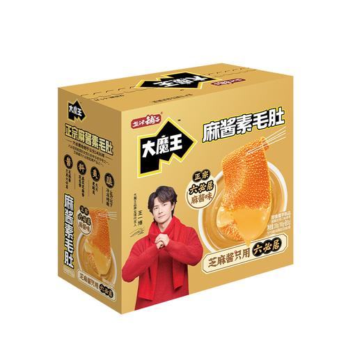 盐津铺子200g六必居麻酱味盒装魔芋素毛肚 商品图0