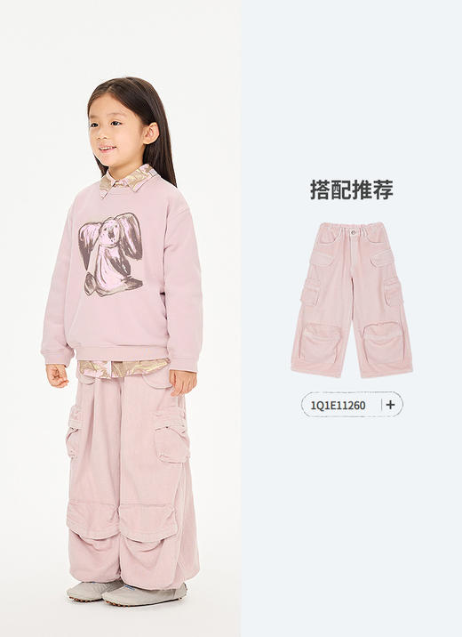 jnby  26年春款  套头卫衣  1Q2410120 商品图7