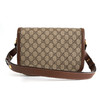 【95新】Gucci古驰1955系列602204 中号老花拼棕色1955马鞍包单肩包女士 160126AK17 商品缩略图4