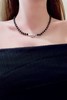 Say Something 高级感黑色串珠个性锁骨项链 21729 商品缩略图0
