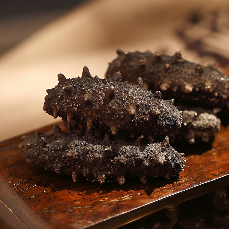 海朴臻鸾淡干海参200g（发制率8-10倍）滋补海参正宗大连刺参K