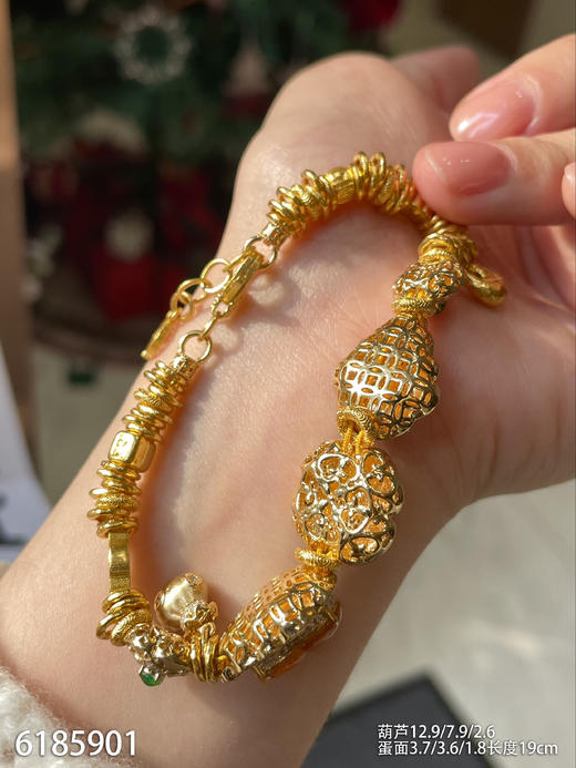 6185901，葫芦手链。具体价格微信咨询 商品图6