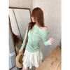 <曾小咸推荐>韩系小清新设计感针织衫女 商品缩略图2