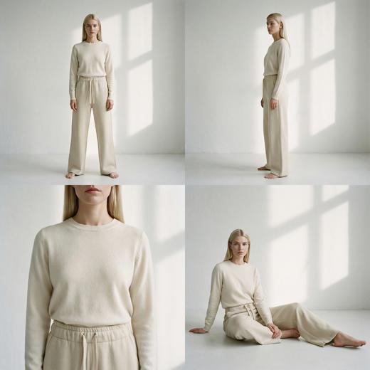 【咕咕同款】PALUOPO/PL山羊绒经典气质款羊绒衫100%山羊绒帕罗 商品图11