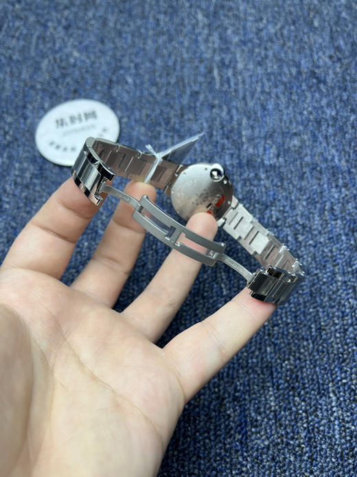限时特价￥750 卡地亚蓝气球系列 高版本 中号表径33mm 女士腕表 商品图7