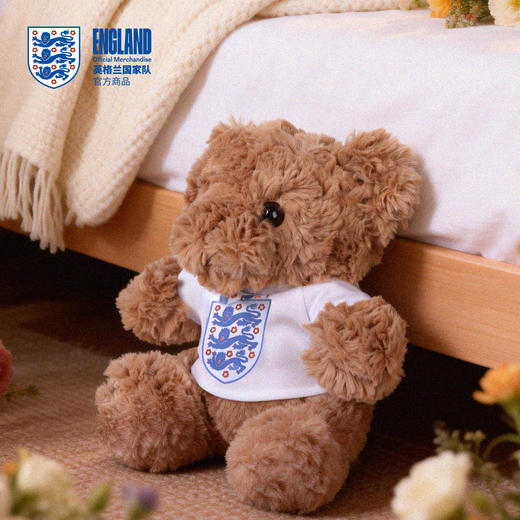 【官方正版】英格兰国家队 | 大熊玩偶球员印号毛绒玩具周边 商品图2