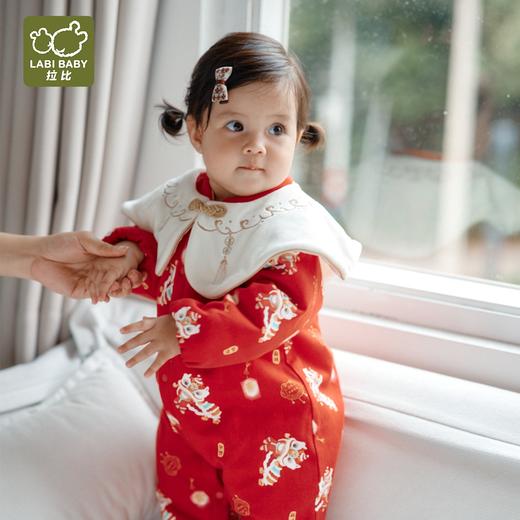 拉比i5童衣类-4唐装全开连体衣LYDC103507 商品图1