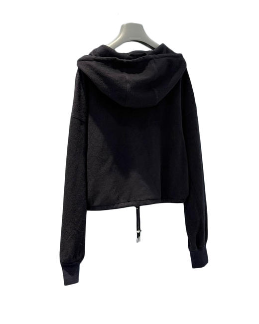 女款羊毛半拉链连帽卫衣he020 商品图1