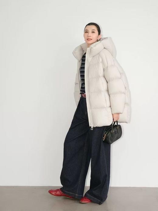 正品保真西伯利亚进口飞天95白鹅绒泡芙三防鹅绒服 商品图3