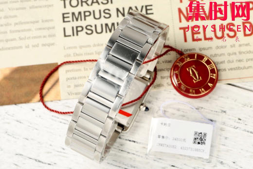 卡地亚TankMust AF坦克Must系列 中号 女士腕表
【表壳】表盘尺寸：中号33.7mm*25.5mm 商品图8