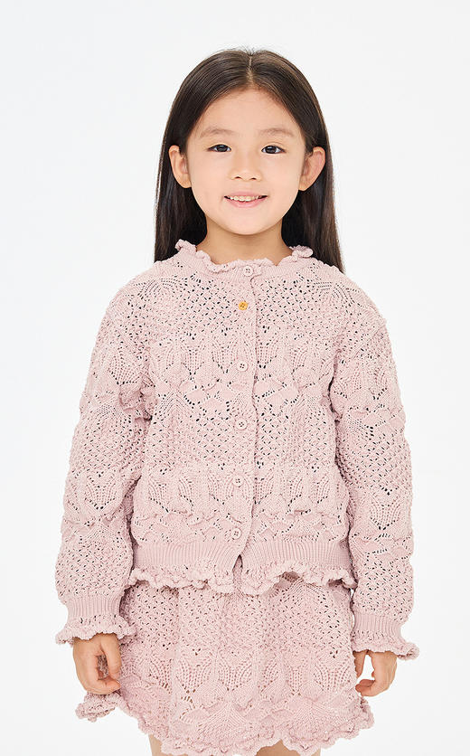 jnby  26年春款  长款开襟毛衫  1Q2310200 商品图3