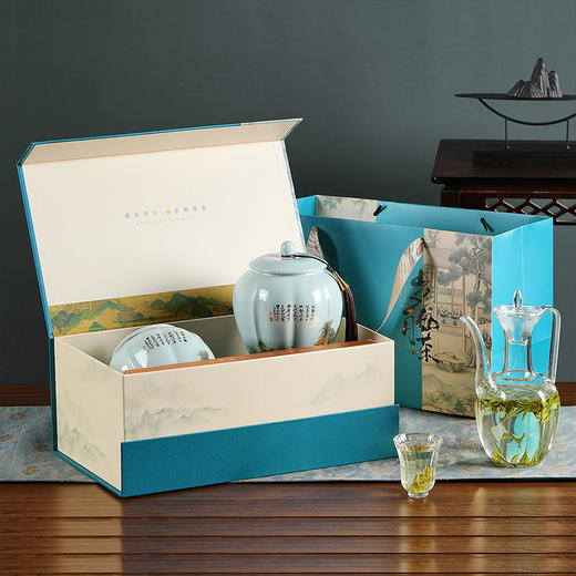 【青山龙井】去寻龙井杭州明前特级2025新茶叶礼盒装春茶高端送长辈礼品礼物250g 商品图4