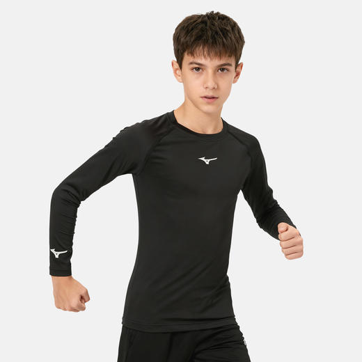 小李子Mizuno美津浓足球运动比赛训练紧身长袖成人男P2CC16Z109 商品图2
