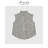 04-3潘依绣丁丁宠粉百搭英伦风无袖背心衬衫 Q93881 商品缩略图0