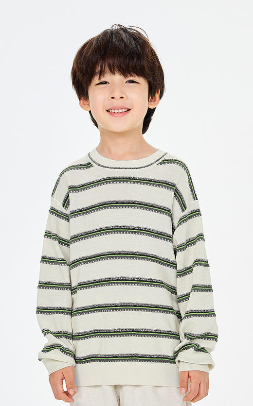 jnby   26年春款    长袖套头针织衫 1Q2313370 商品图3