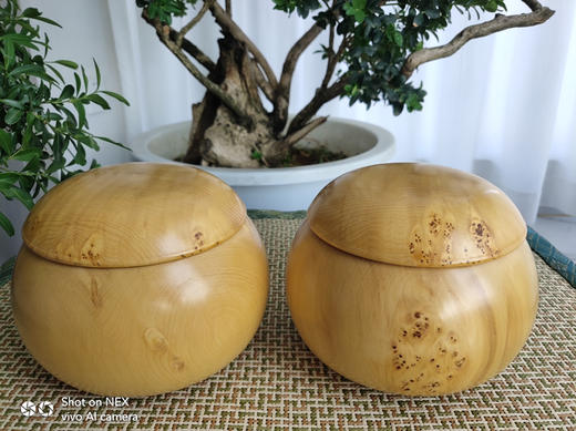 香榧树瘤围棋罐 商品图5