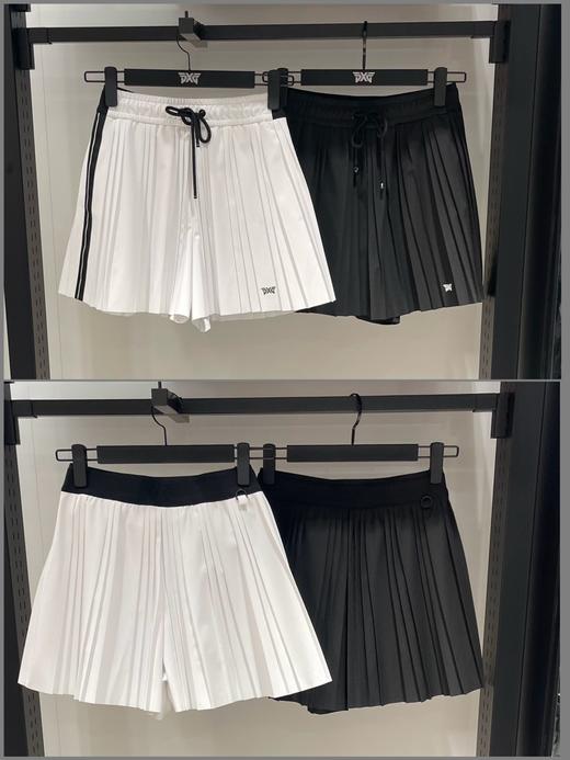 PG家新款春夏女士松紧带大摆褶短裙裤来了！采用原厂全新高密面料！集多重优质功能于一身！透气吸水、抗菌抗静电、柔韧挺阔，水洗后柔软与干爽兼备！炎热夏季完美适穿！ 商品图1