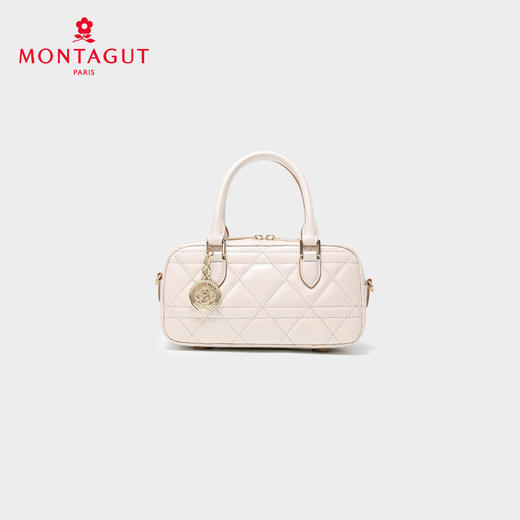 梦特娇（MONTAGUT）女士时尚斜挎包新款女款真皮单肩包百搭手提包轻奢链条包 商品图6
