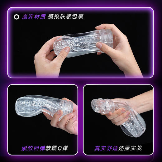 【暴风榨吸】GALAKU 触感Air男用飞机杯 手动款 商品图4