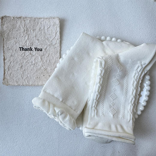 基础百搭纯色女中筒袜-简约-纪念日百货门店同款169446876 商品图3