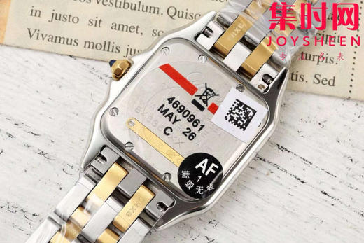 与豹同行 一跃入心 AF卡地亚猎豹系列 中号表盘尺寸：27×37mm 女士腕表 商品图5