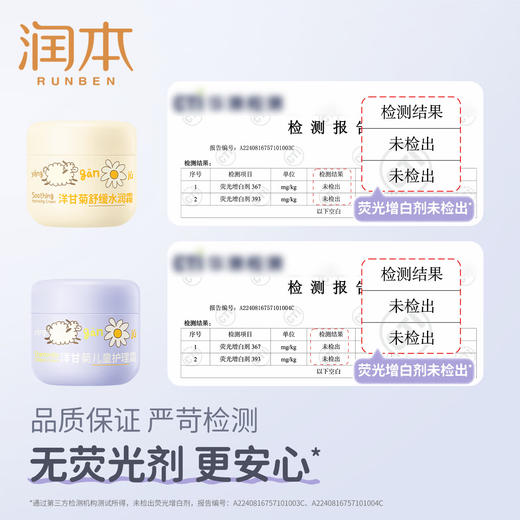 润本洋甘菊舒缓水润霜50g+护理霜50g+护手霜40g 商品图2