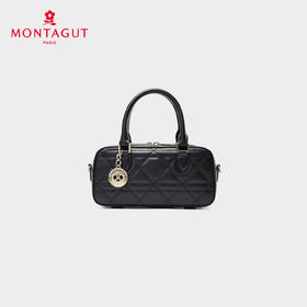 梦特娇（MONTAGUT）女士时尚斜挎包新款女款真皮单肩包百搭手提包轻奢链条包