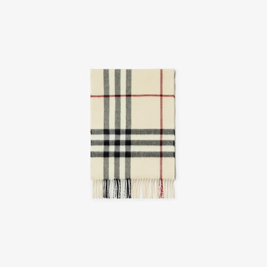 【四】BURBERRY 巴宝莉 女士格纹羊绒围巾 格子 8077884 A1450 商品图1