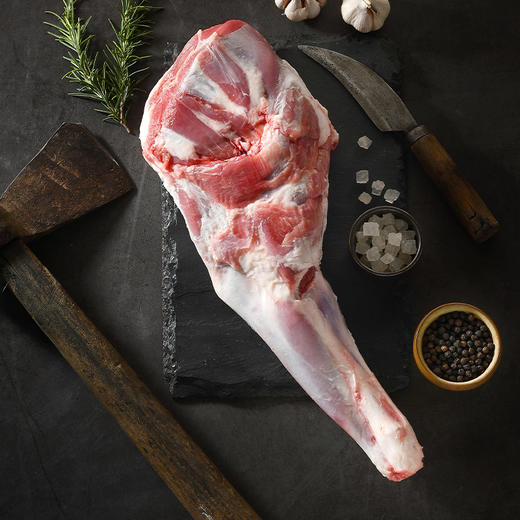 【整腿原切】盐池滩羊 带骨羊前腿 1kg 肉质饱满鲜嫩不膻 商品图3