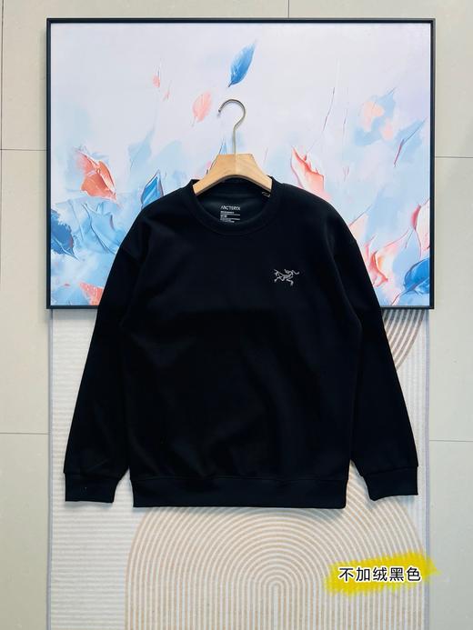 2026新春款！男女情侣刺绣鸟混纺棉圆领卫衣 商品图4