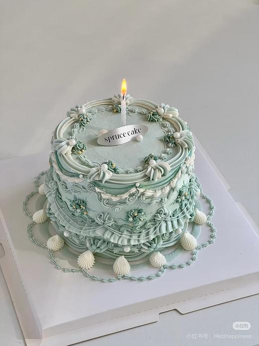 多款式~微加高裱花定制蛋糕-低糖处理无添加 商品图3