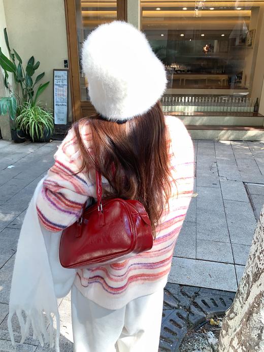 <曾小咸推荐>现货秒杀 ！微信超特价！韩系彩色撞色条纹毛衣 日常189.99 立减100 秒杀89.99！！ 商品图6