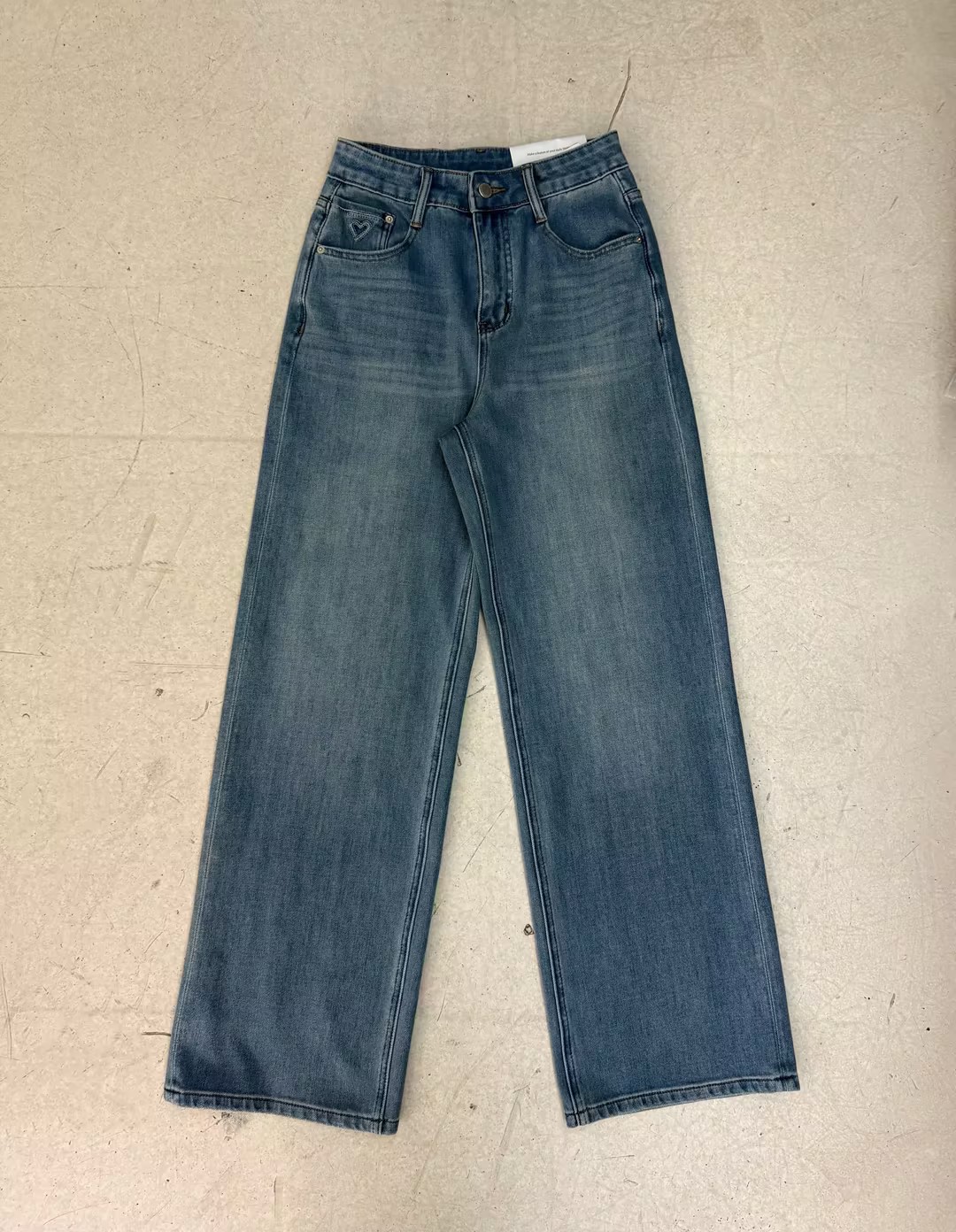 【门店同款】ENJOY春季窄版直筒牛仔裤 169260684