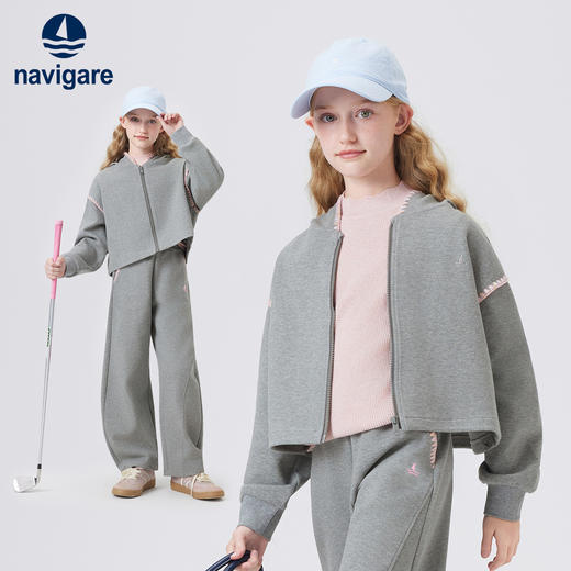 【纳维凯尔】【120-165】Navigare意大利小帆船女童春秋外套 商品图9