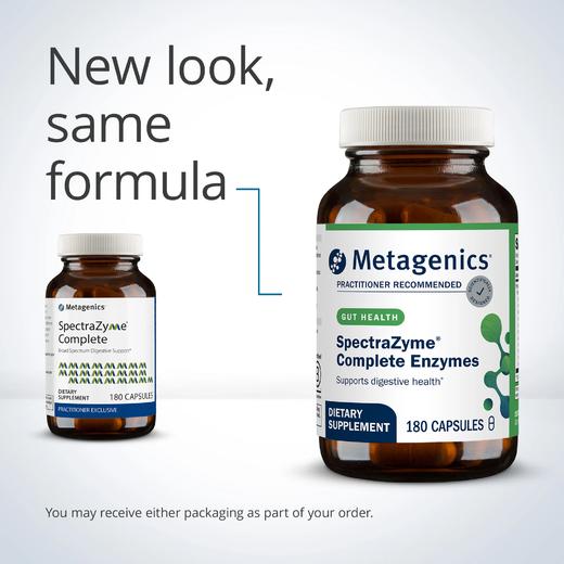 Metagenics SpectraZyme®  Complete Enzyme Complex 180粒 原名称 SpectraZyme® Complete 180粒【效期2027年3月底】 商品图1