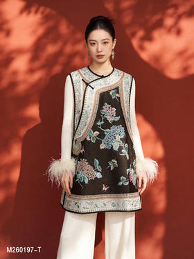 M260197-T长款马甲