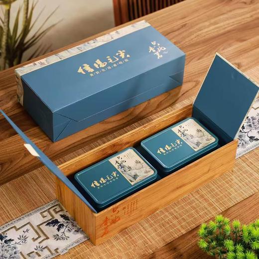 只此香茗【蓝.2听毛尖条盒】23元1套.整箱24套 商品图3