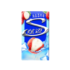 炫迈50.4g海盐荔枝味无糖口香糖