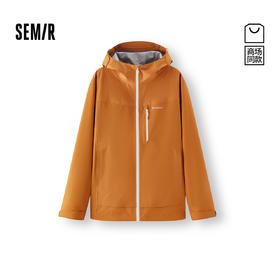 都市护身服|商场同款森马夹克男春防雨连帽冲锋衣2026新款情侣装