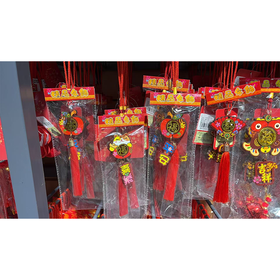 节庆饰品车载挂件2（款式随机）