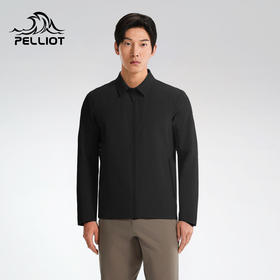 伯希和商务夹克男士26年新款CORDURA耐磨防风软壳衣弹力翻领外套