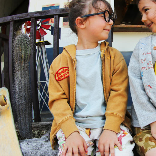 DD日本童装 DENIM DUNGAREE 企鹅 PENNIE 拉链连帽衫外套 商品图4