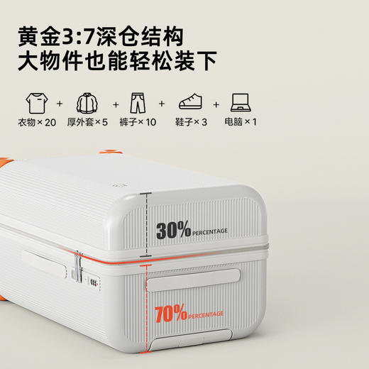 【顺滑轻音❗️深仓结构】25新款溜冰轮28寸旅行箱男女学生行李箱20寸登机箱超大容量密码箱。jc 商品图1