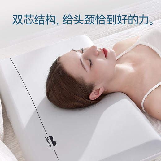 深睡枕pro记忆棉枕头，慢回弹0压感，母婴级面料，三种高度可选 商品图2